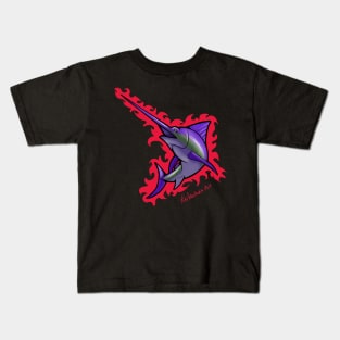 Marlin Rad Design Color Variant C Kids T-Shirt